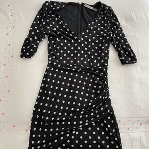 Alice + Olivia polka dot dress